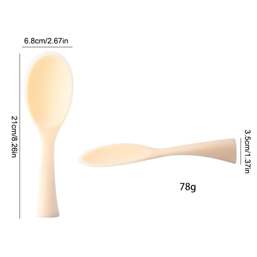 1Pcs Silicone Spoon Non-stick  - مراجعة Kitchen Gadgets On Sale وسعره