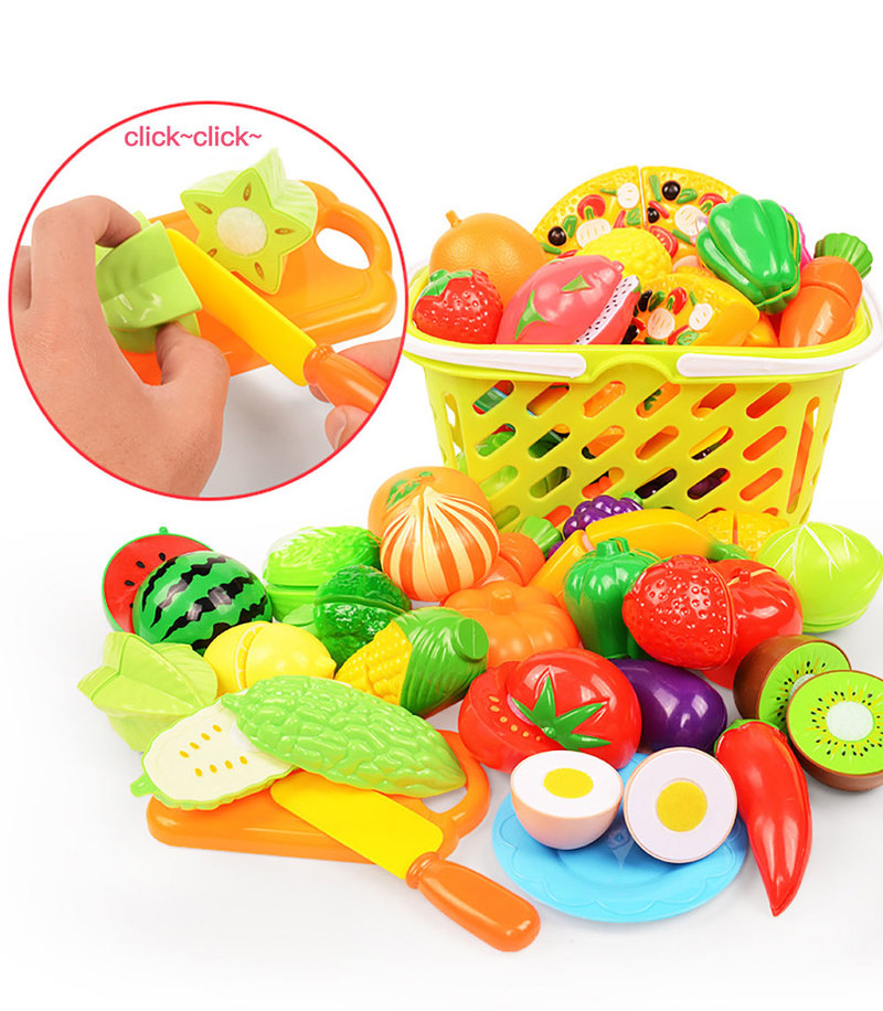 Children Toys Cutting Fruits a - مراجعة Kitchen Gadgets Kids وسعره