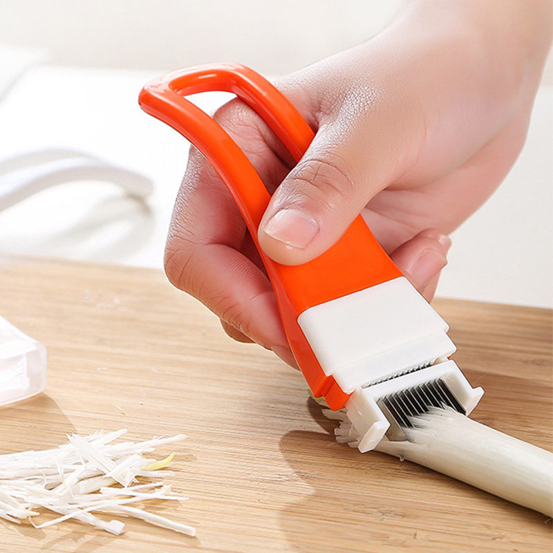 Green Onion Shredder Knife, Mu - مراجعة Kitchen Gadgets Green وسعره