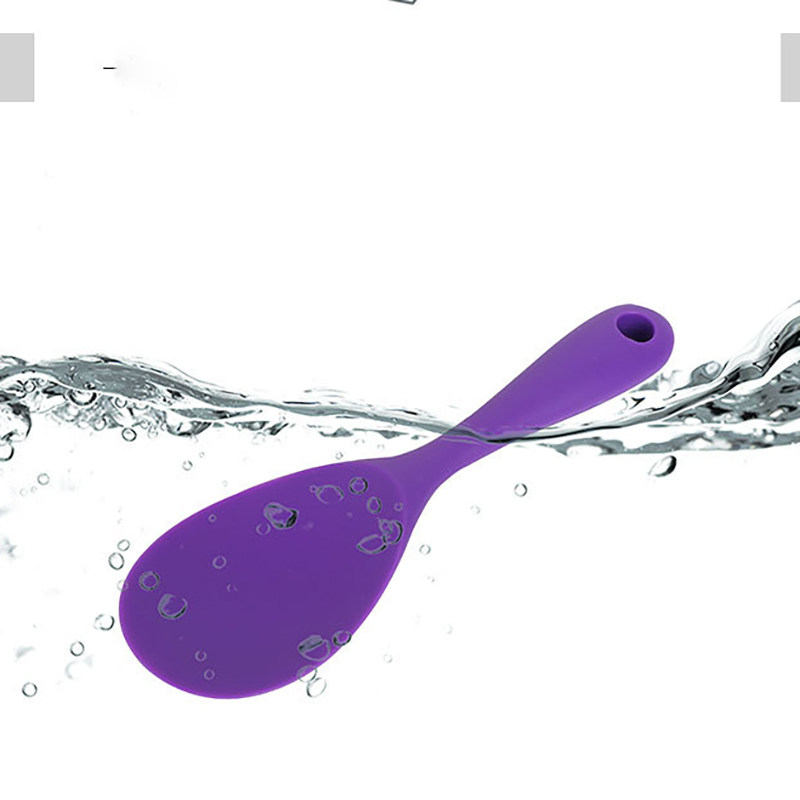 1Pcs Silicone Spoon Non-stick  - مراجعة Kitchen Gadgets On Sale وسعره