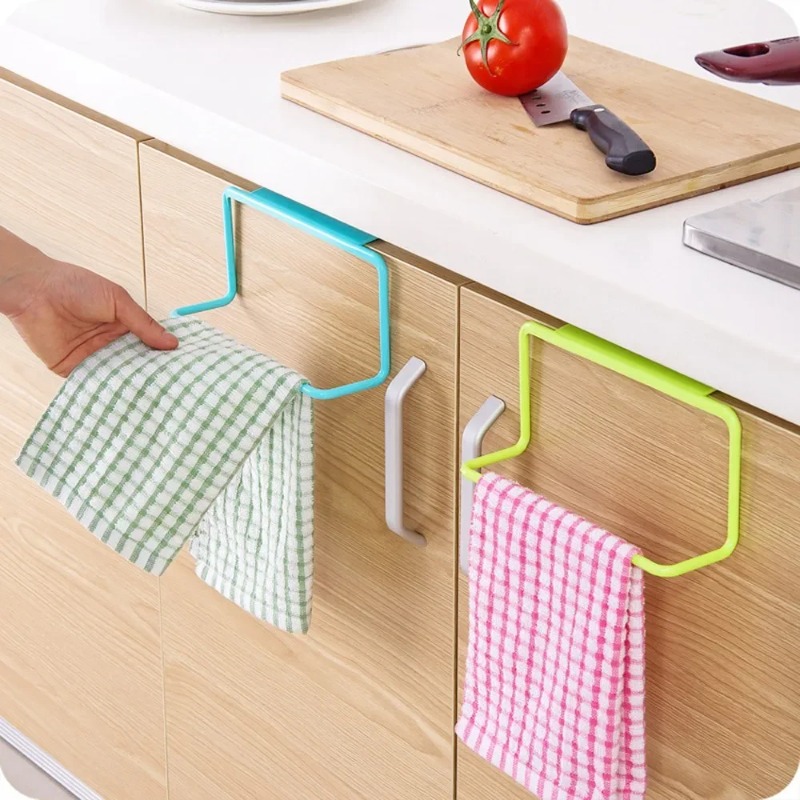 1PC Plastic Hanging Holder Tow - مراجعة Kitchen Gadgets Cabinet وسعره