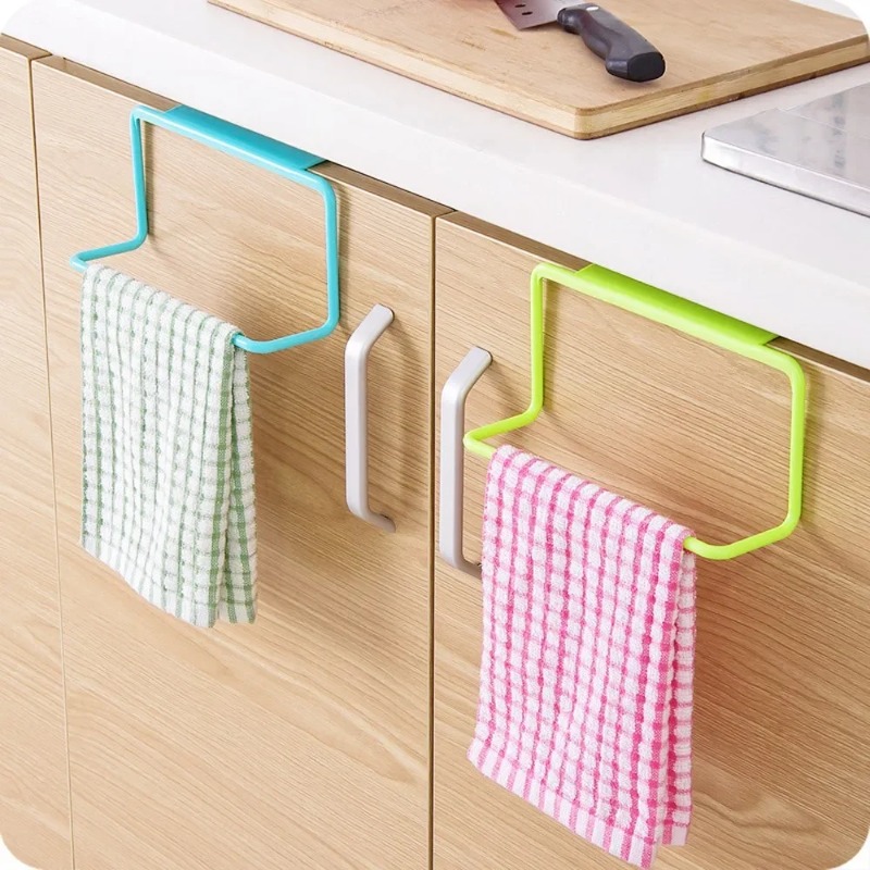 1PC Plastic Hanging Holder Tow - مراجعة Kitchen Gadgets Cabinet وسعره