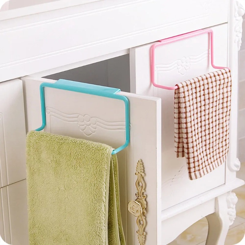 1PC Plastic Hanging Holder Tow - مراجعة Kitchen Gadgets Cabinet وسعره