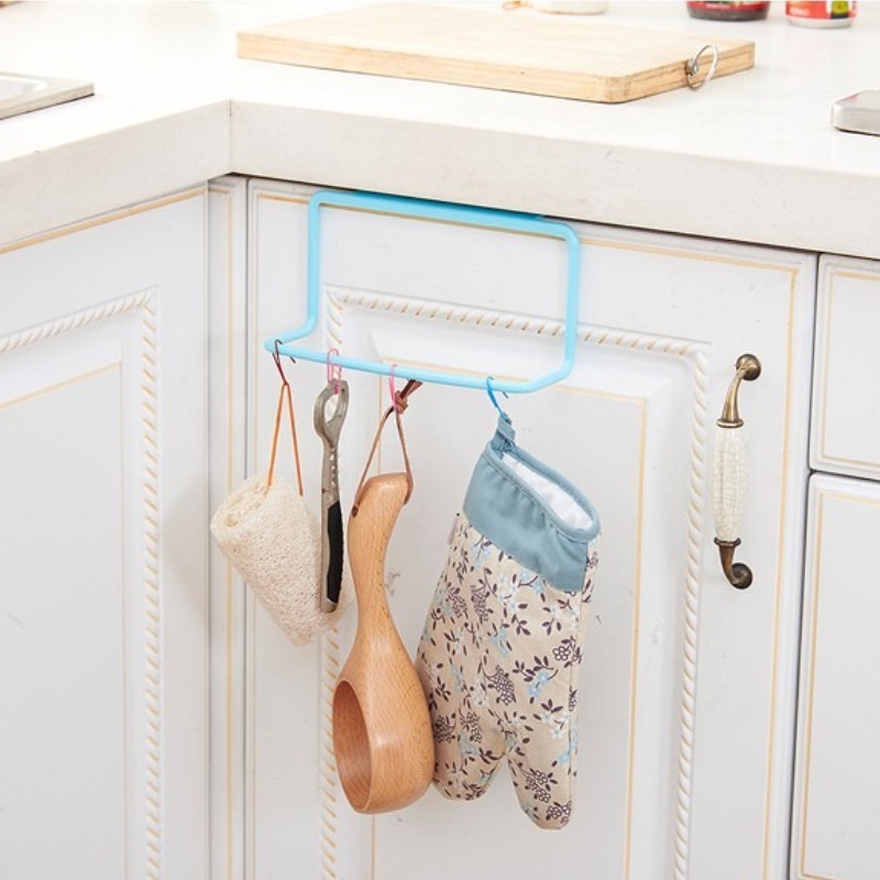 1PC Plastic Hanging Holder Tow - مراجعة Kitchen Gadgets Cabinet وسعره