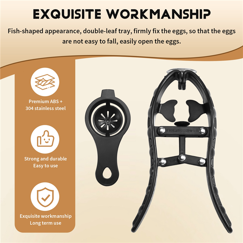Y17A Egg Opener And Shell Cutt - مراجعة Kitchen Gadgets You Must Have وسعره