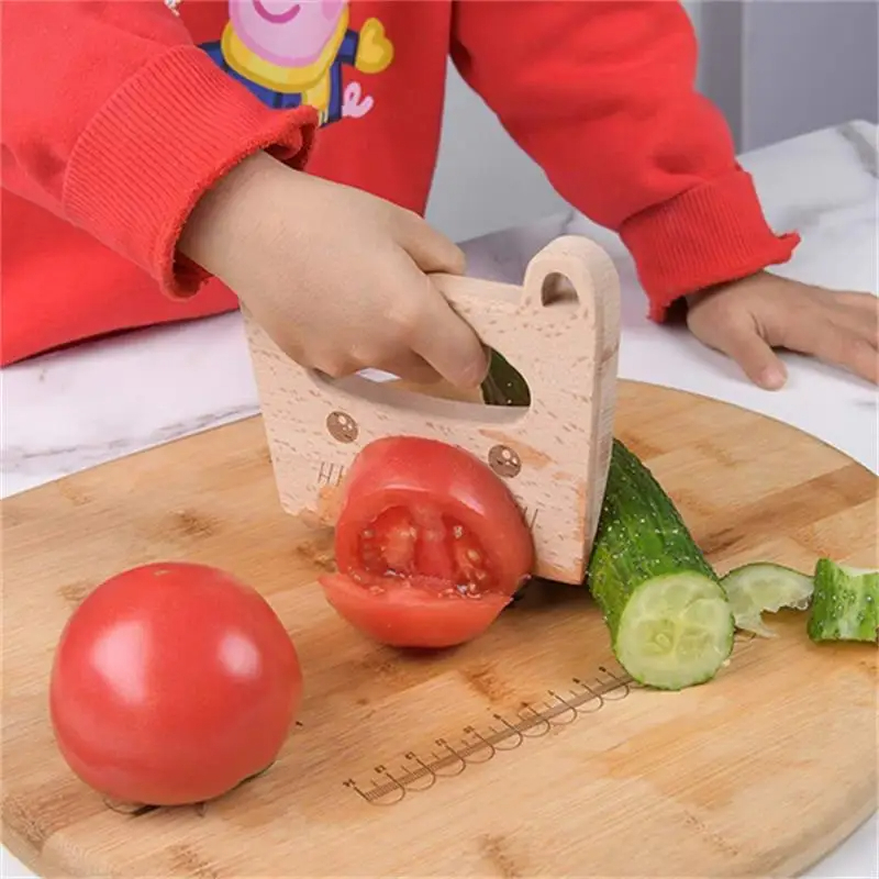 Wooden Kids Knife for Cooking  - مراجعة Kitchen Gadgets Kids وسعره