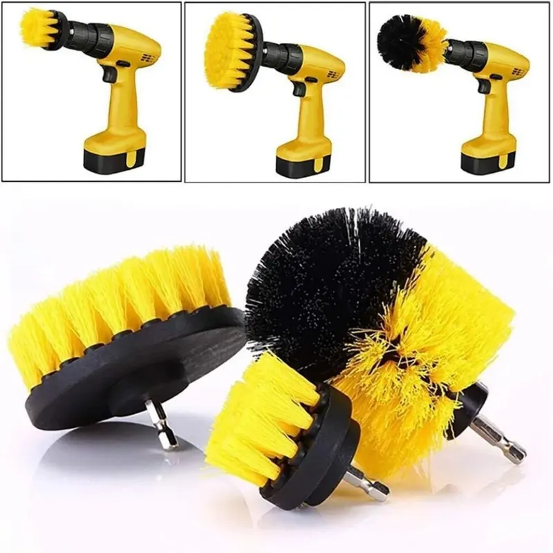 3 pcs/set drill brush set powe - مراجعة Kitchen Gadgets Set وسعره