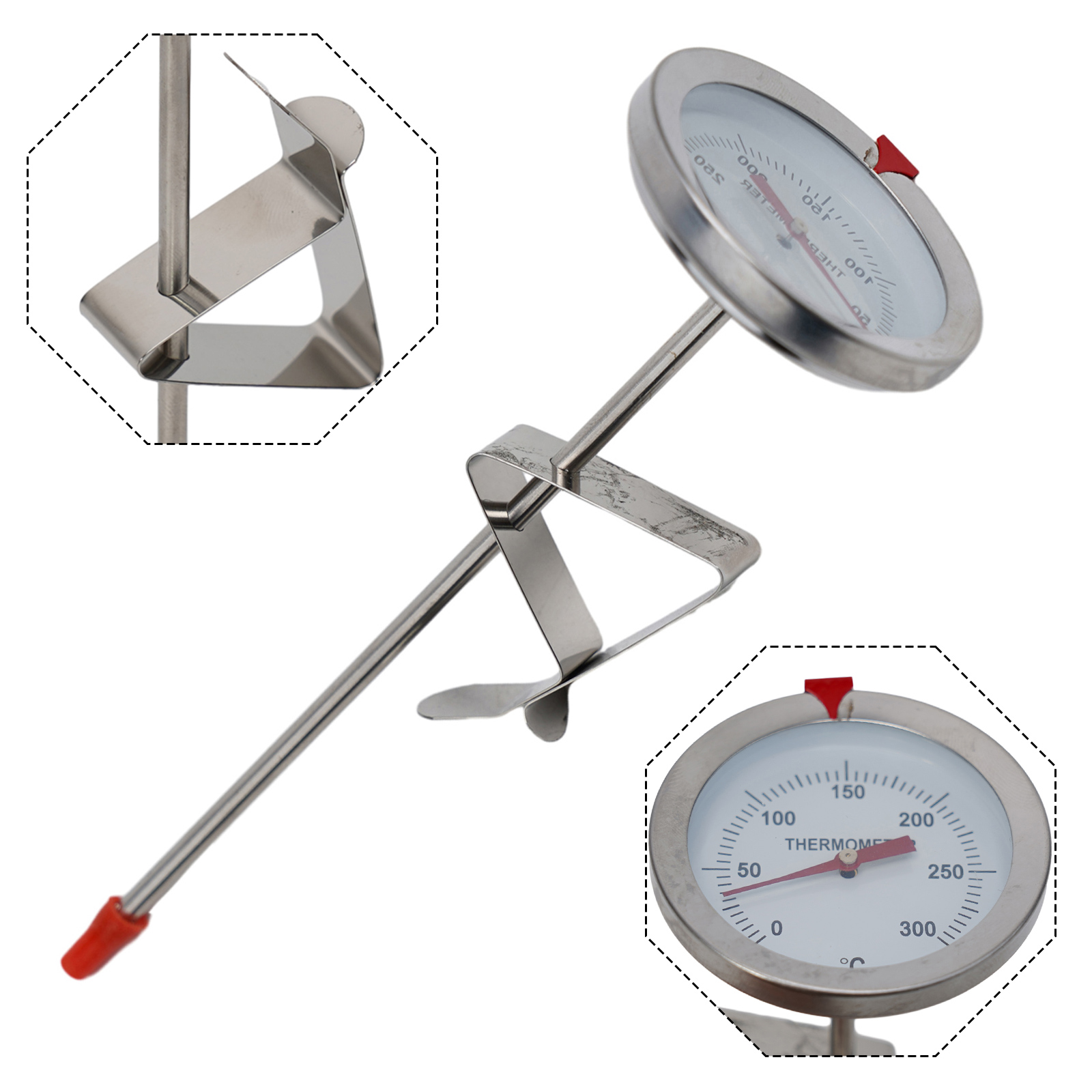 Stainless Steel Probe Thermome - مراجعة Kitchen Home Gadgets وسعره