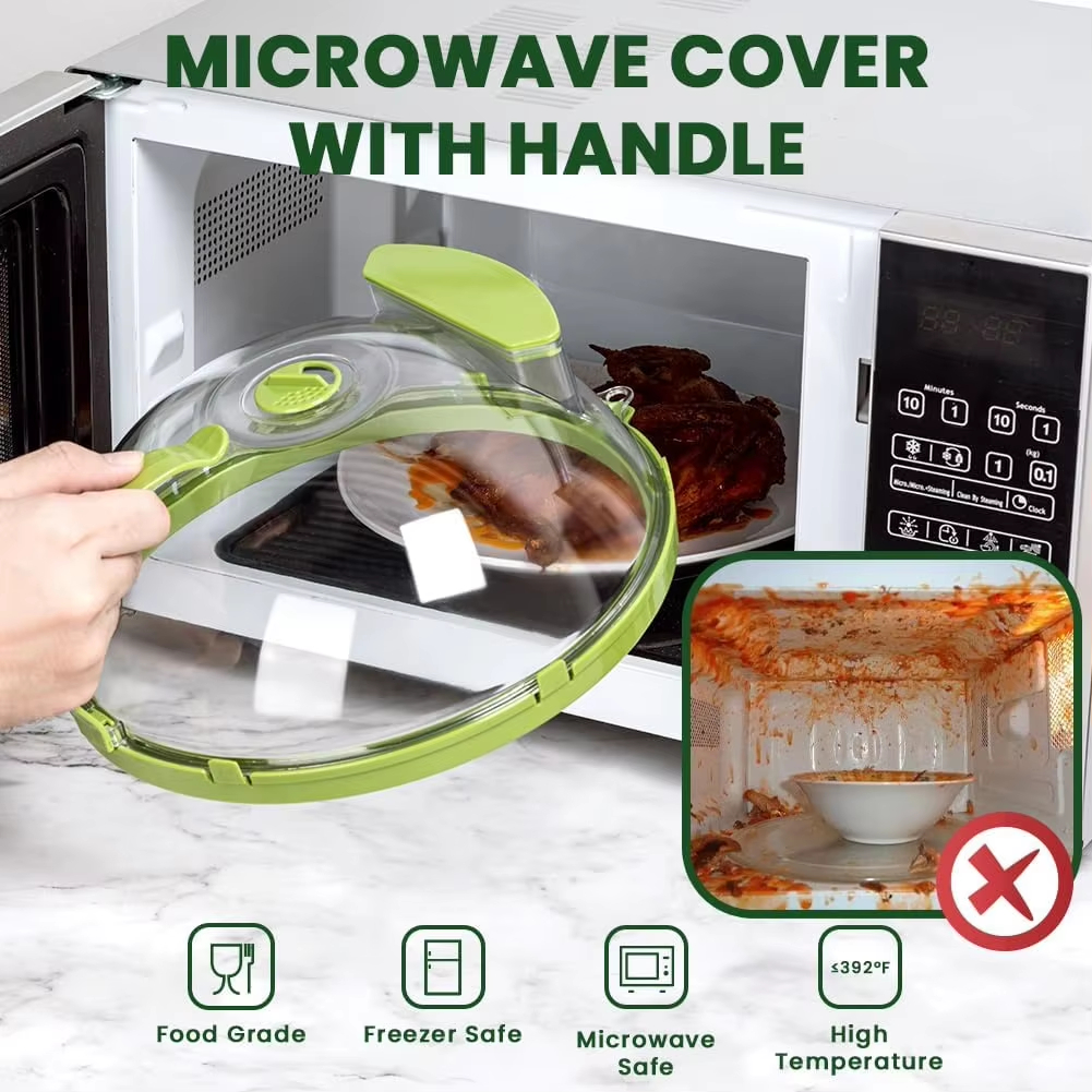 Microwave Cover Clear Food-gra - مراجعة Kitchen Gadgets Modern وسعره