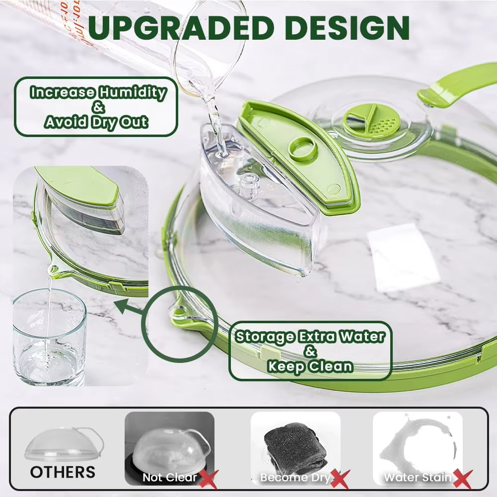 Microwave Cover Clear Food-gra - مراجعة Kitchen Gadgets Modern وسعره