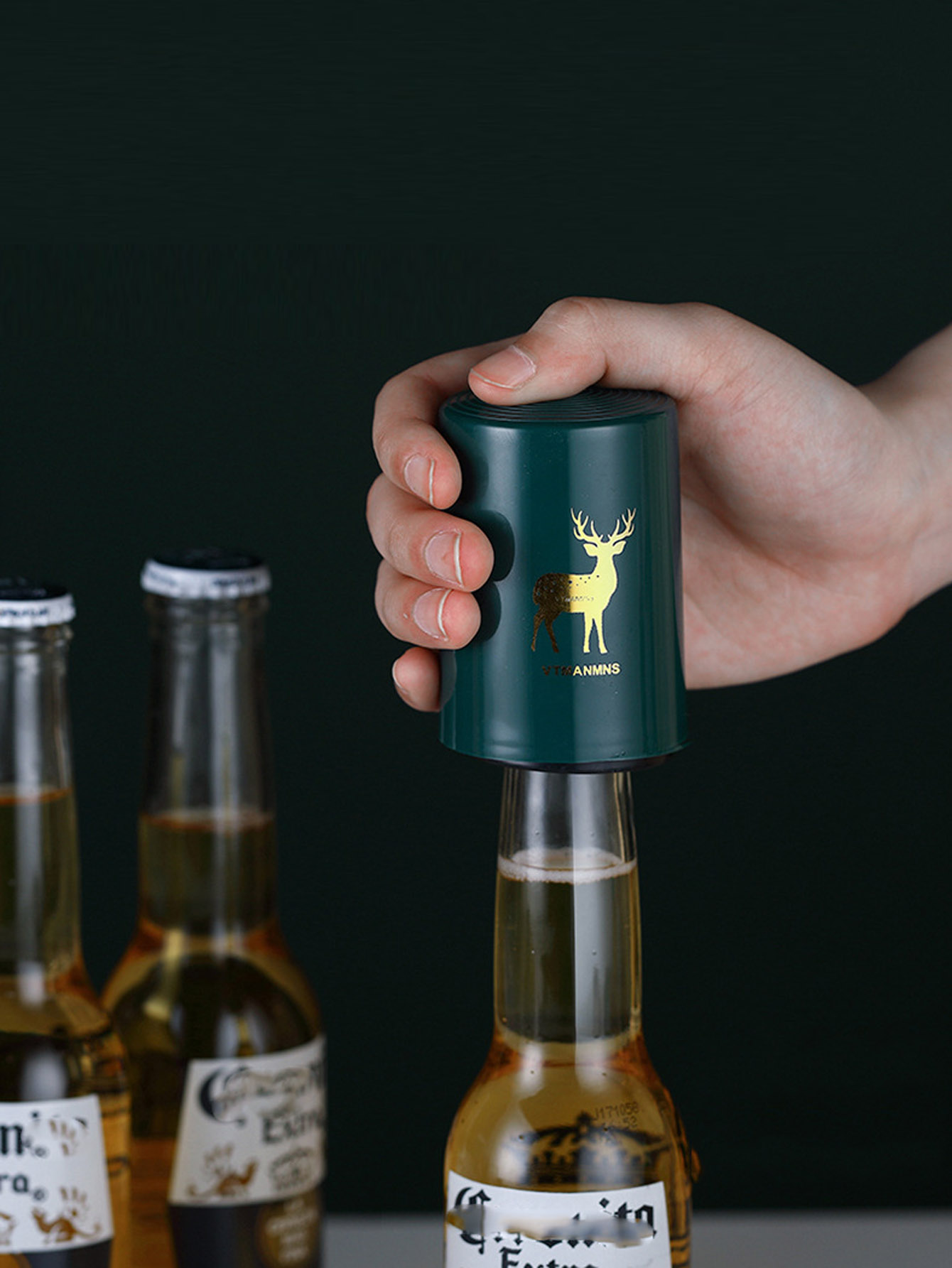 1Pcs Automatic Beer Bottle Ope - مراجعة Kitchen Home Gadgets وسعره