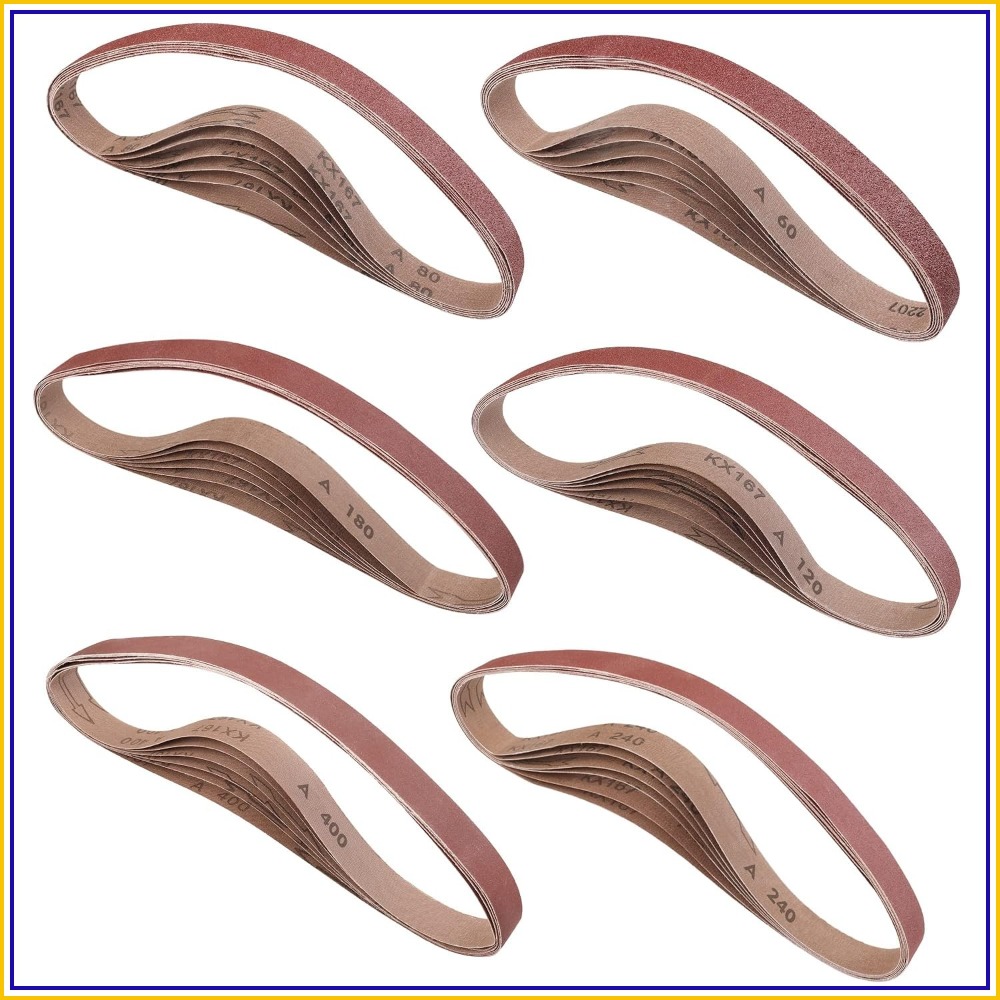 36 Pack 1x30 Inch Sanding Belt - مراجعة Knife Sharpener وسعره