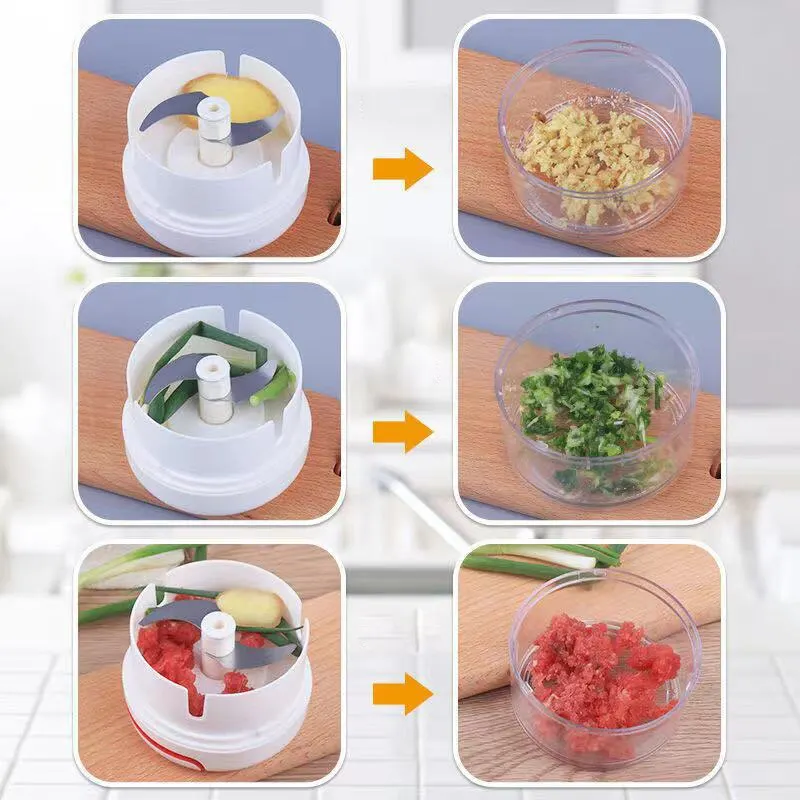 Plastic Garlic Crusher Press V - مراجعة Kitchen Gadget Amazon وسعره