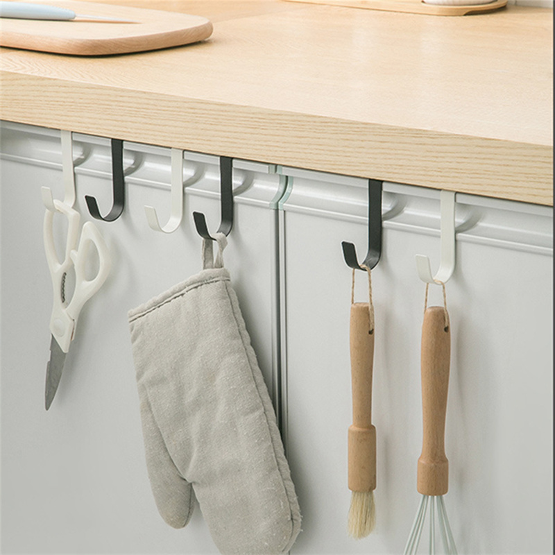 S-Shaped Metal Hook Cabinet Do - مراجعة Kitchen Gadgets Cabinet وسعره