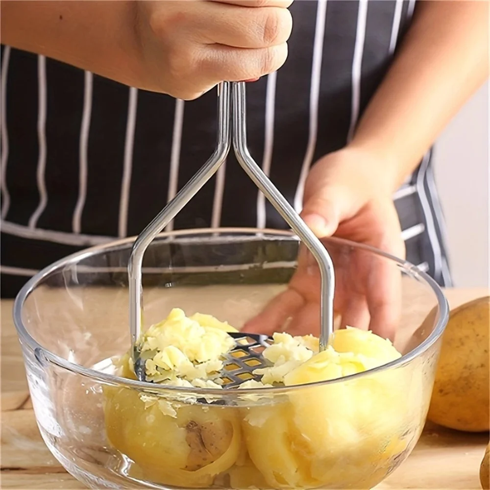 Stainless Steel Potato Masher  - مراجعة Kitchen Gadgets Kids وسعره