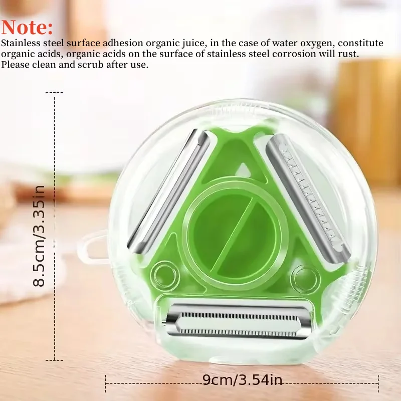 1PC Trio Peeler Set Vegetable  - مراجعة Kitchen Gadgets Set وسعره