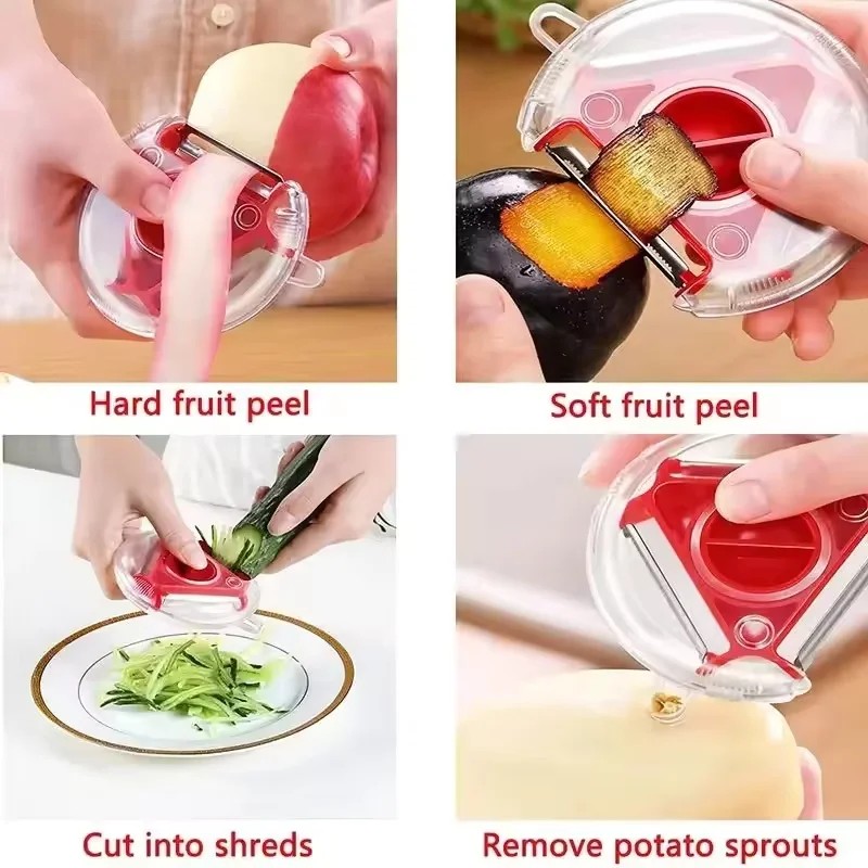 1PC Trio Peeler Set Vegetable  - مراجعة Kitchen Gadgets Set وسعره