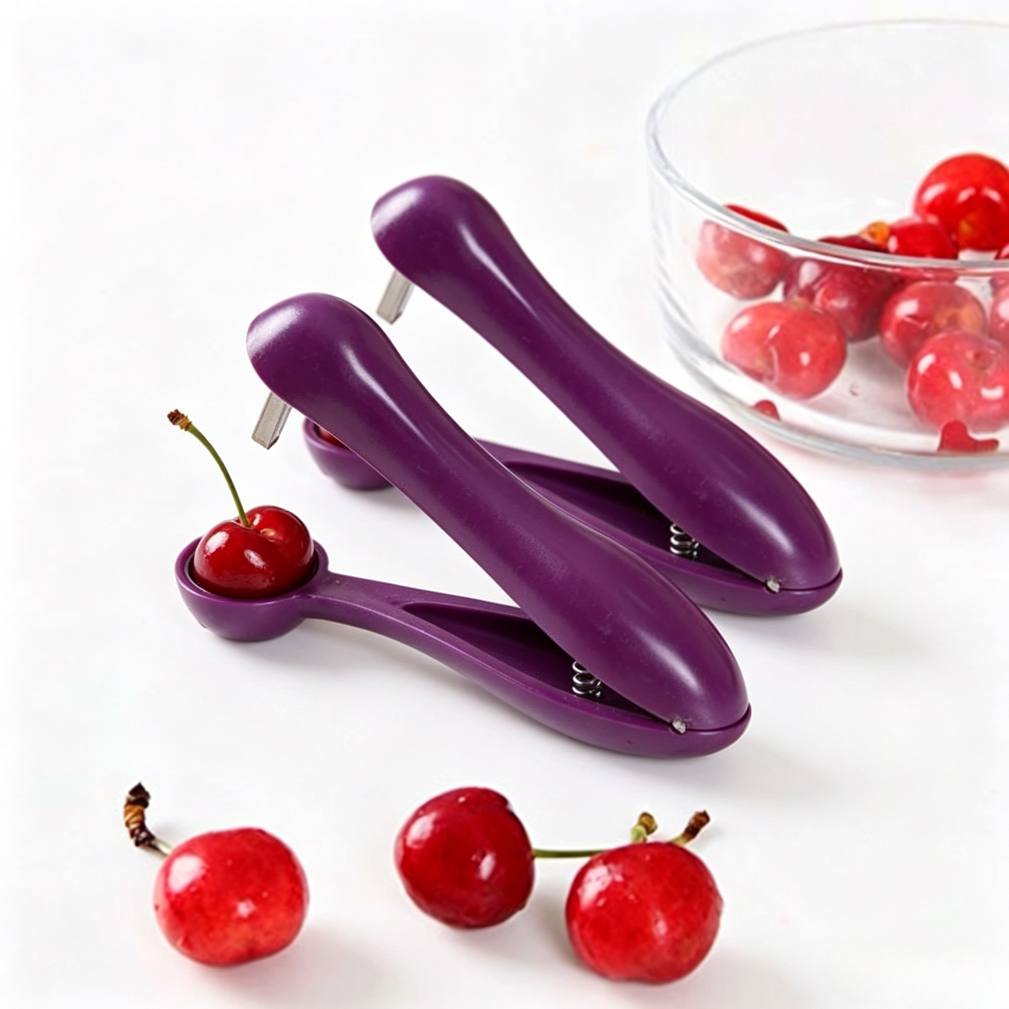 2pcs Brand New Cherry Fruit Ki - مراجعة Kitchen Gadgets New وسعره