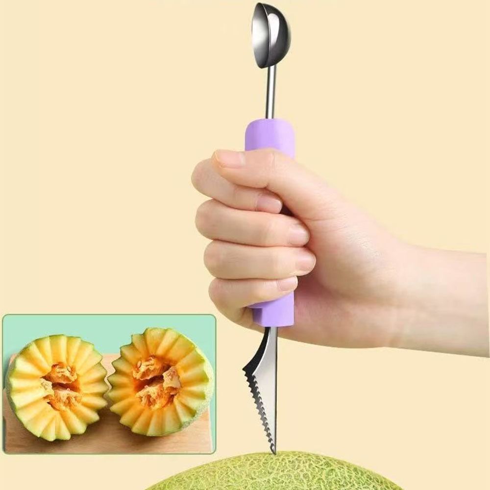 3 in 1 Melon Scoops Double-Hea - مراجعة Kitchen Gadgets Set وسعره