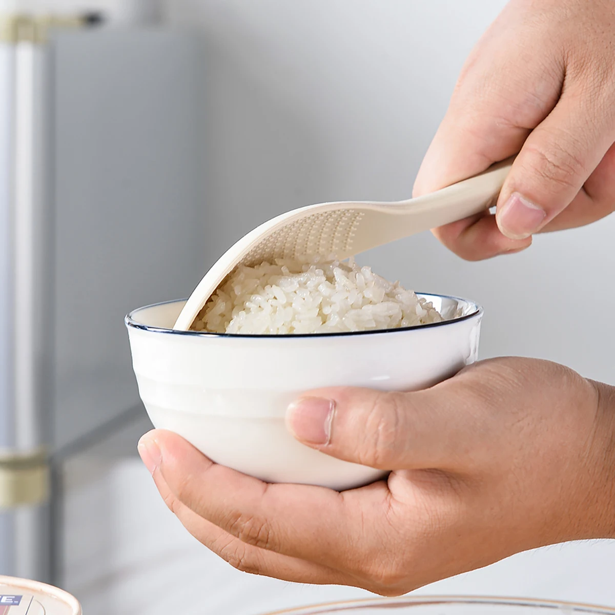 1PC Food Grade Silicone Rice S - مراجعة Kitchen Gadgets On Sale وسعره