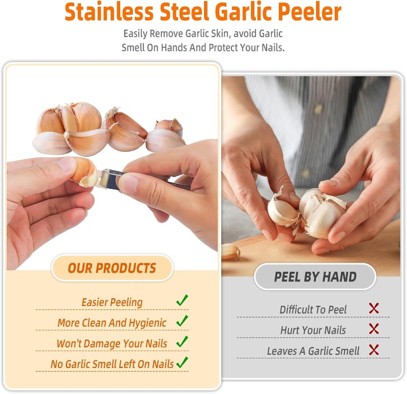 Wholesale Stainless Steel Garl - مراجعة Kitchen Gadget Amazon وسعره