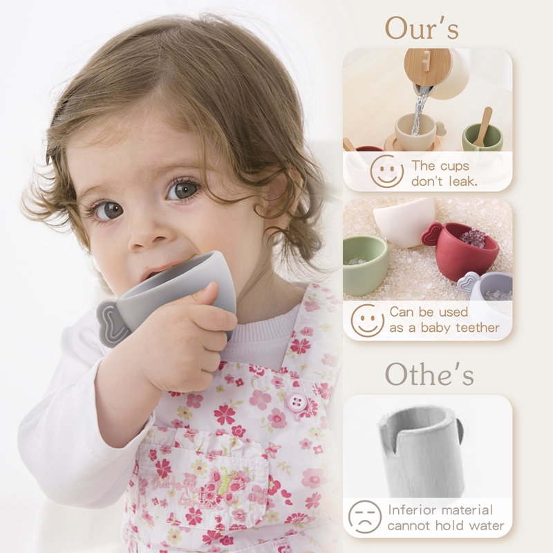1Set Children Montessori Toy T - مراجعة Kitchen Gadgets Kids وسعره