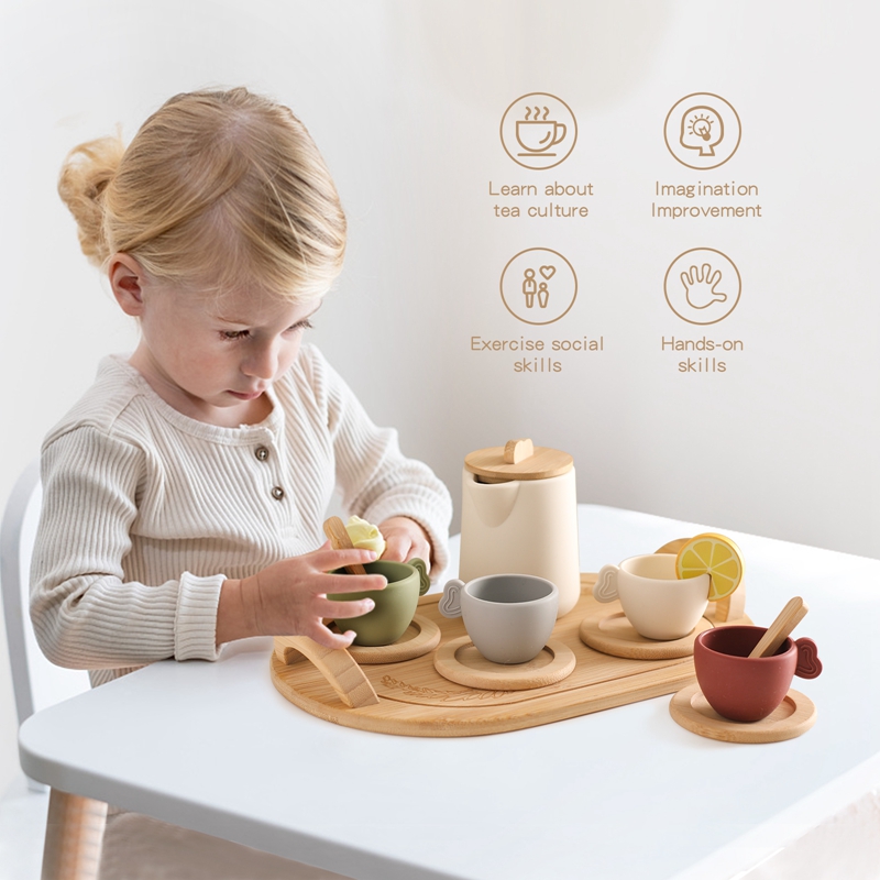 1Set Children Montessori Toy T - مراجعة Kitchen Gadgets Kids وسعره