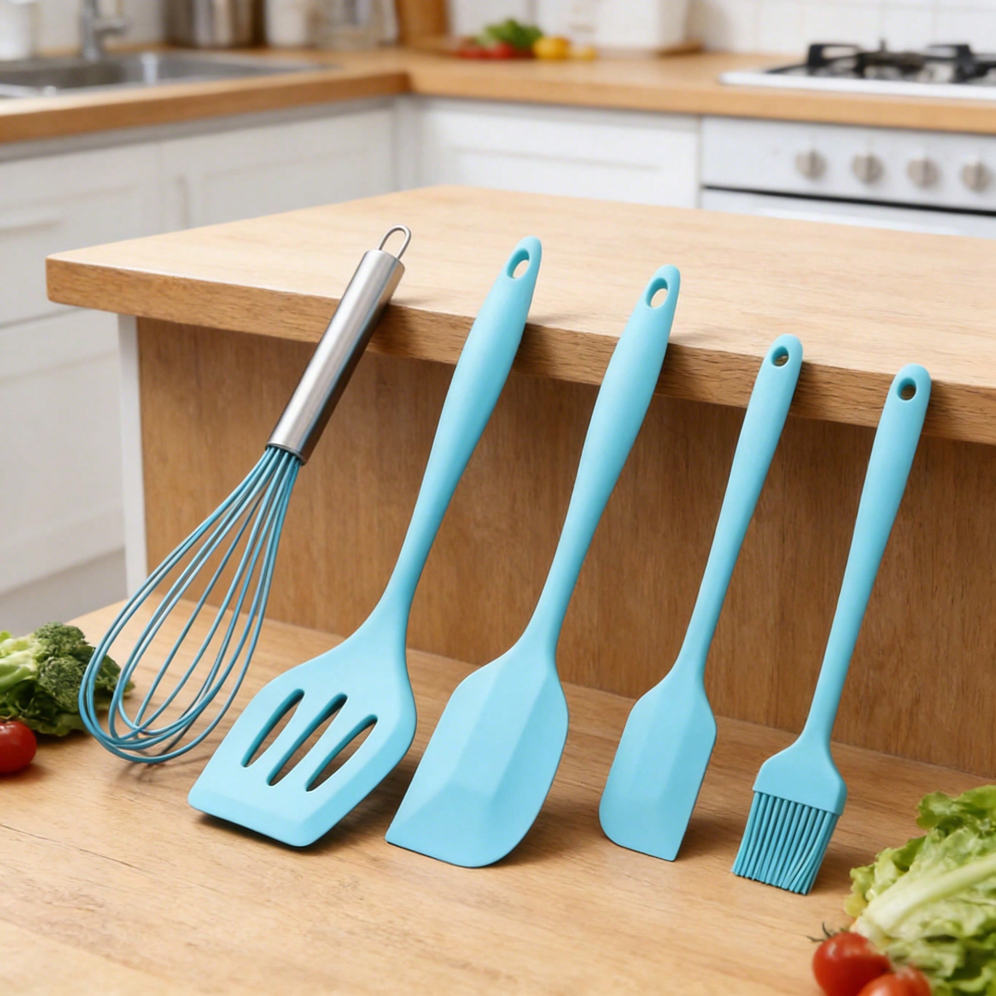 Silicone Cooking Utensils Set, - مراجعة Kitchen Gadgets Set وسعره