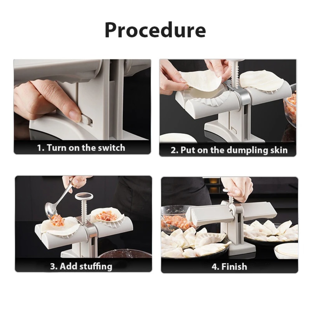 Automatic Dumpling Machine Eas - مراجعة Kitchen Gadgets Must Have وسعره