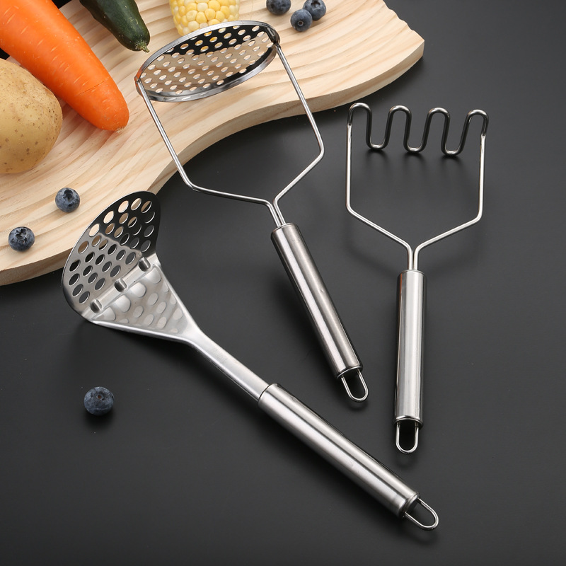 Stainless Steel Potato Masher  - مراجعة Kitchen Gadgets Kids وسعره