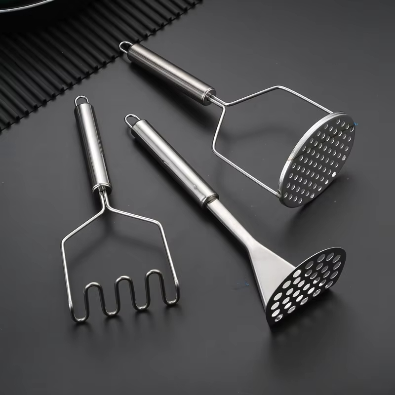Stainless Steel Potato Masher  - مراجعة Kitchen Gadgets Kids وسعره