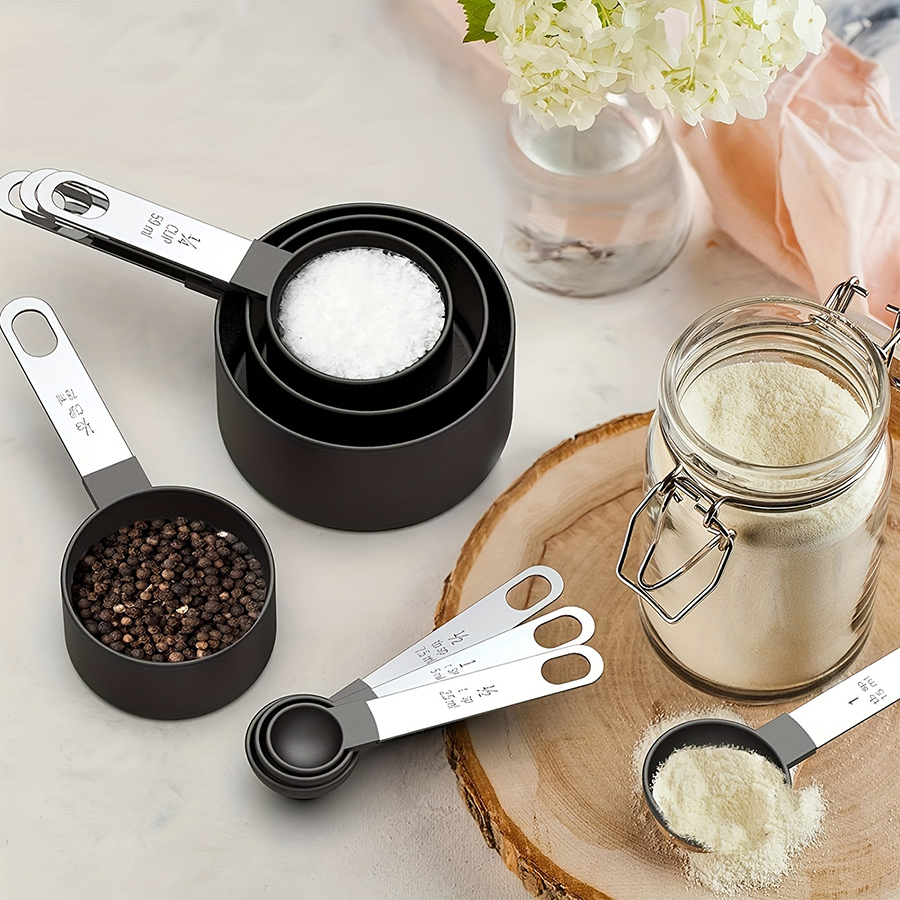 4PCS/8PCS plastic measuring cu - مراجعة Kitchen Gadget Amazon وسعره