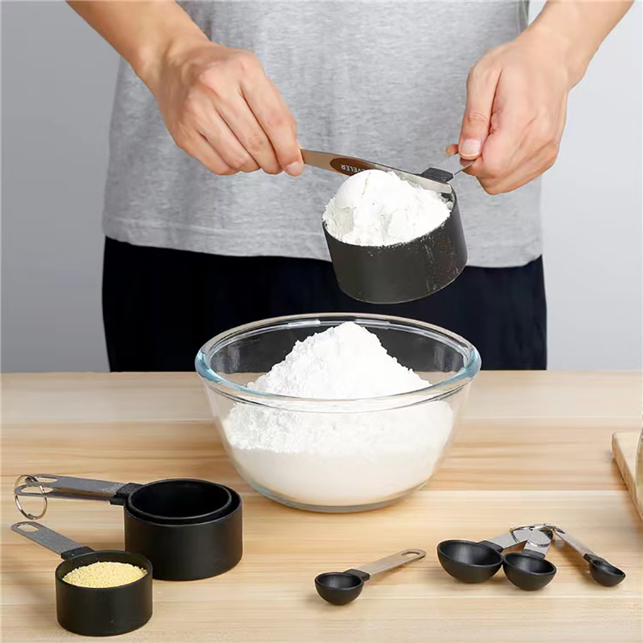 4PCS/8PCS plastic measuring cu - مراجعة Kitchen Gadget Amazon وسعره