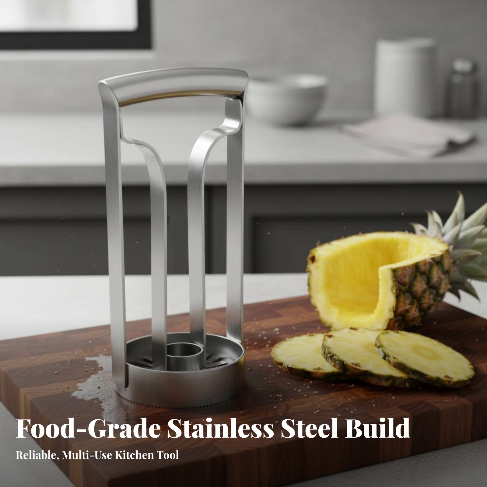 Stainless Steel Pineapple Cutt - مراجعة Kitchen Gadgets Save Time وسعره