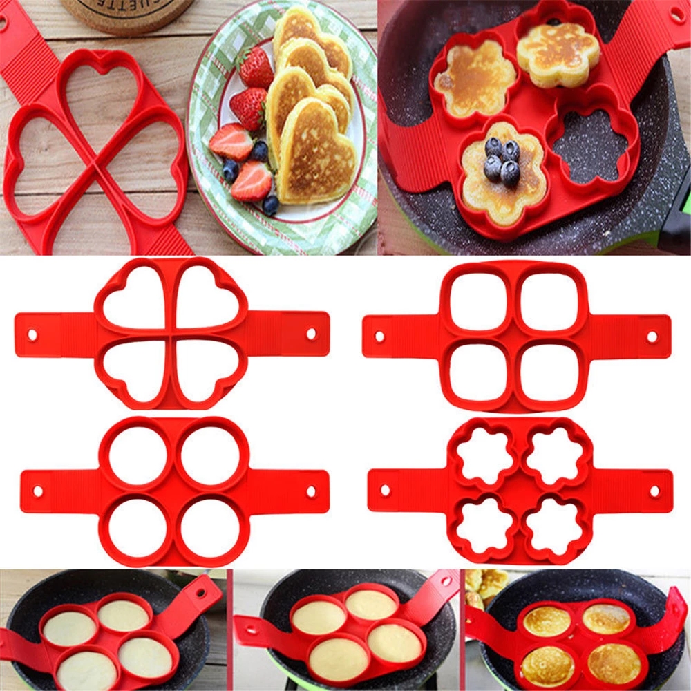 Silicone Non Stick Egg Shaper  - مراجعة Kitchen Gadgets New وسعره