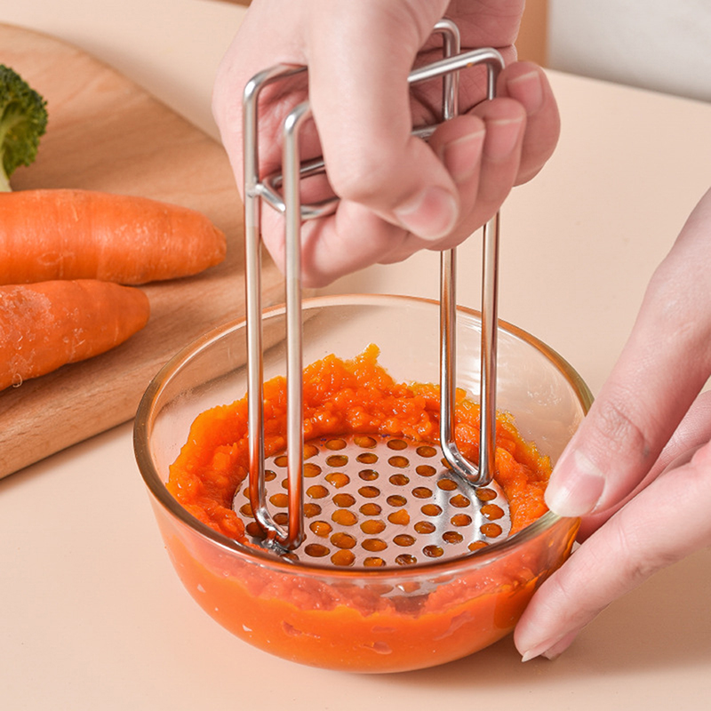 C Stainless Steel Potato Mashe - مراجعة Kitchen Gadget Amazon وسعره