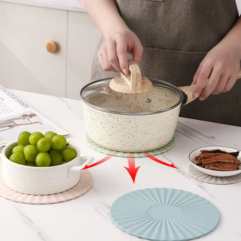 Round Heat Resistant Pot Pan S - مراجعة Kitchen Gadgets Modern وسعره