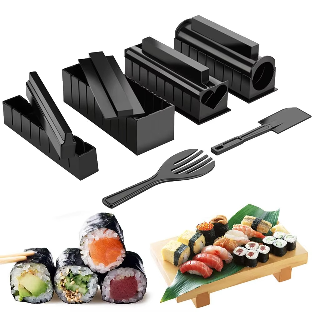 3/10pcs Set Japanese Sushi Mak - مراجعة Kitchen Gadget Amazon وسعره