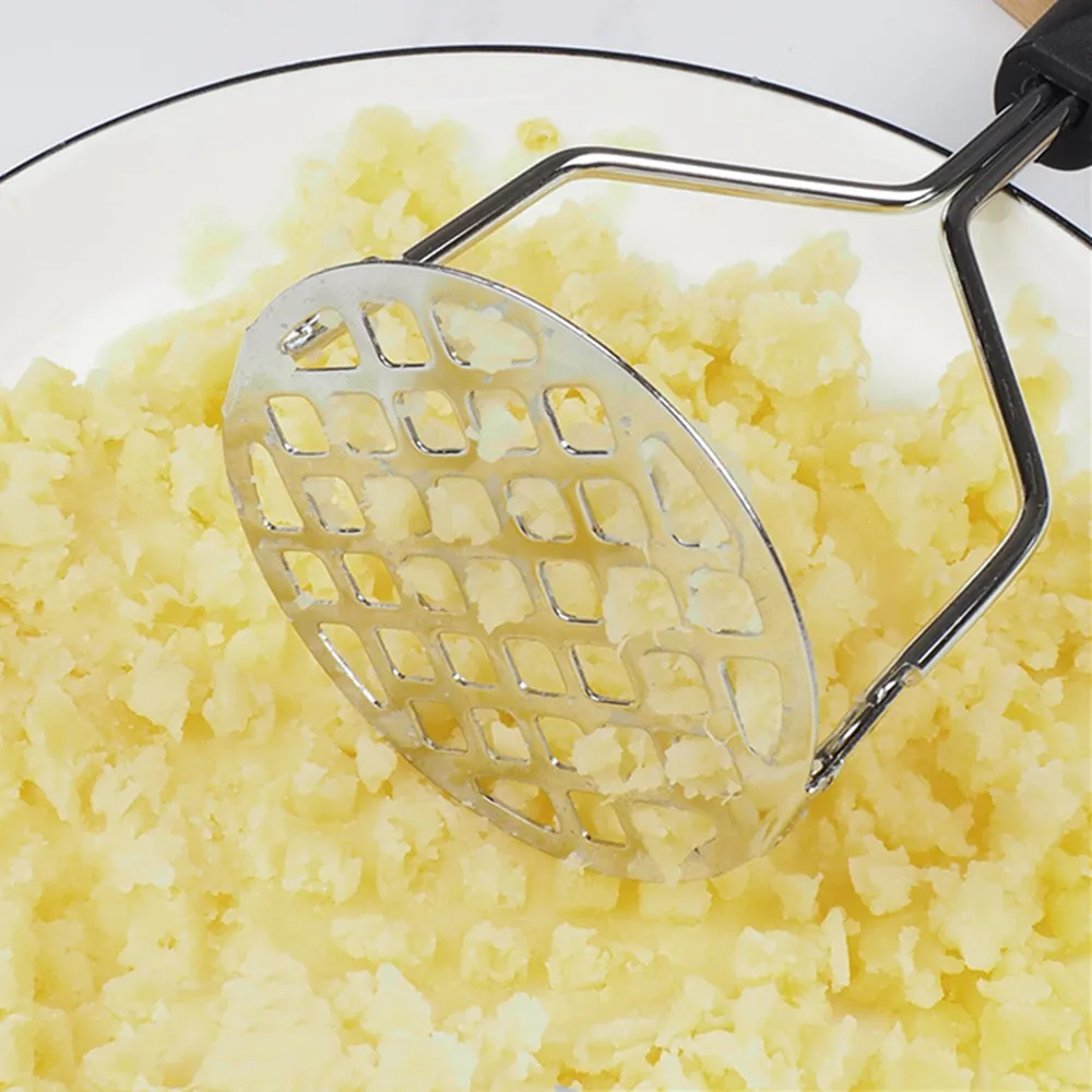 Stainless Steel Potato Masher  - مراجعة Kitchen Gadgets Kids وسعره