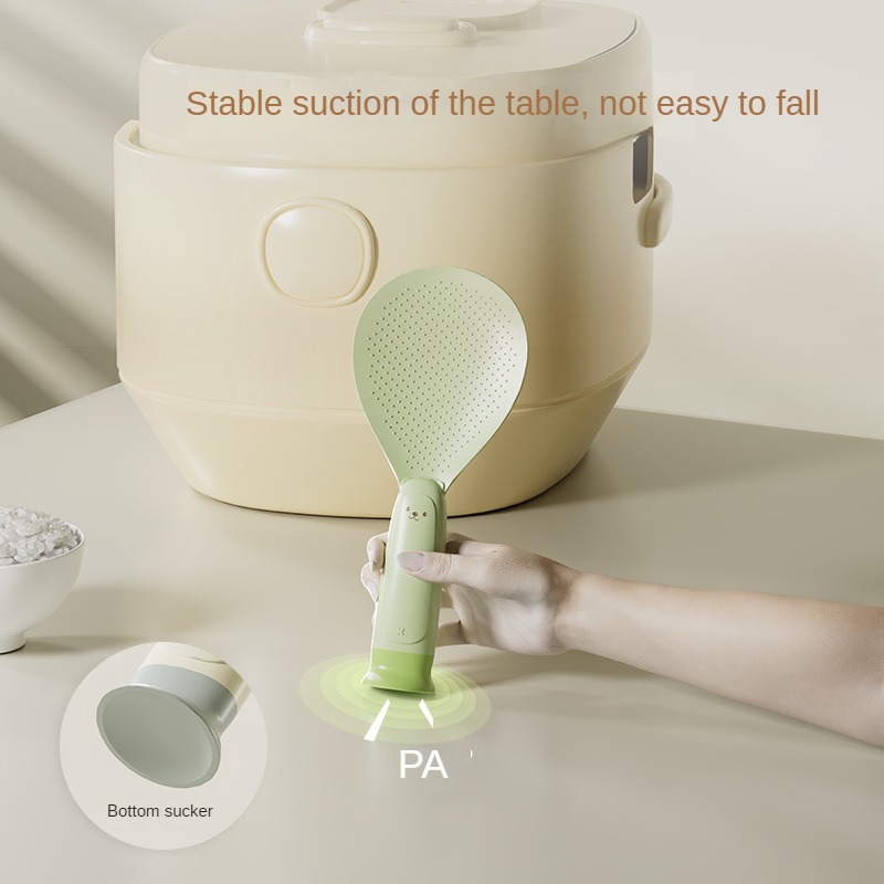 New Suction Cup Rice Spoon Can - مراجعة Kitchen Gadgets On Sale وسعره