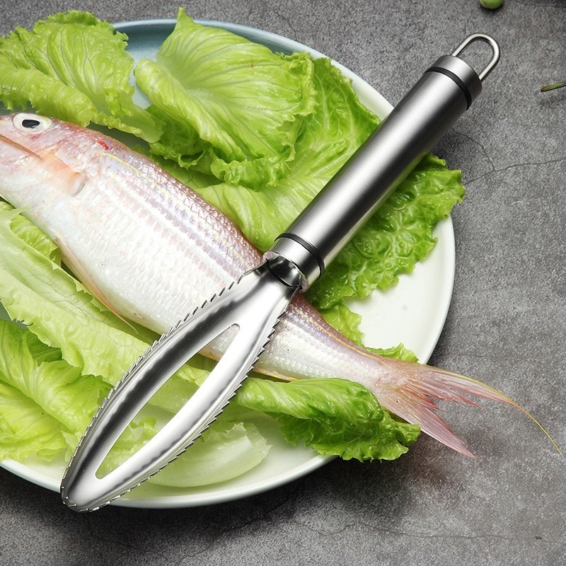 Stainless Fish Scales Scraping - مراجعة Kitchen Gadget Amazon وسعره
